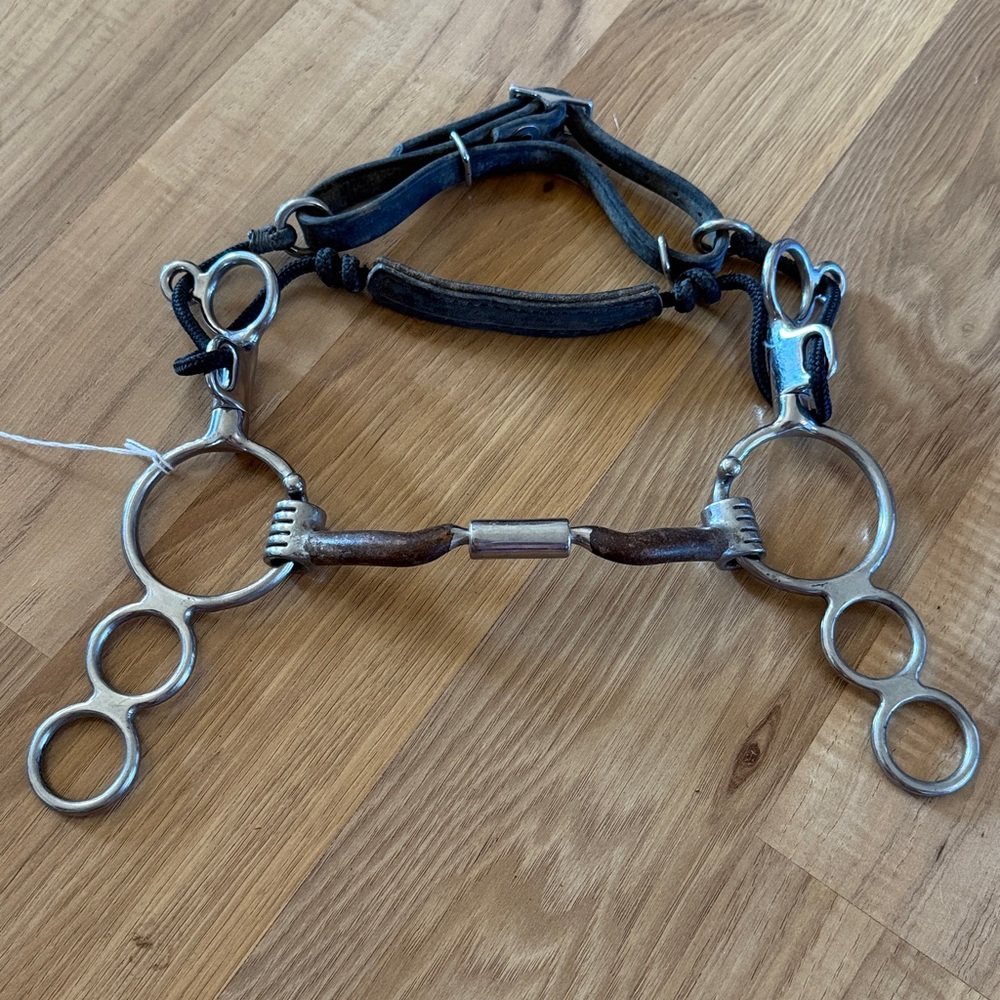 Myler 3-ring combo horse bit